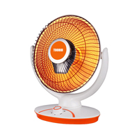 Chauffage électrique infrarouge Tubes de carbone à chauffage rapide Chauffage solaire Chauffage en céramique Ventilateur