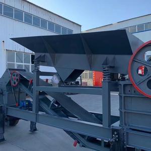 Hot Sale Mobile Backen brecher für Golderz-Dieselmotor Neu für den Bau von Förderbändern - Product Image 3