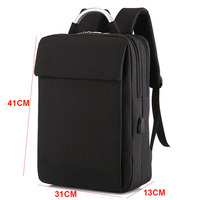 Sac à dos tendance grande capacité pour homme, nouveau style, avec logo imprimé, idéal pour l'université et les ordinateurs portables - Vente flash