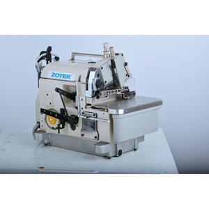 Máquina de coser overlock Zoyer de 5 hilos, 550W de alta velocidad con accionamiento directo para ribetear y overlockar telas - Product Image 2
