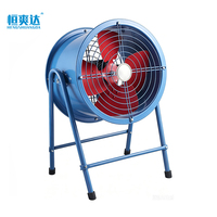 SFG Wandmontierter Axialventilator 220V Industrielle Belüftung Werkstatt Lager Fabrik Kohlenstoffstahl-Flügel Kugellager OEM-Neu