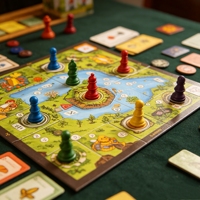 Cartes de jeu de société familiales personnalisées de qualité supérieure, impression couleur intégrale, motif de dessin animé, écologiques, durables, jeu de cartes personnalisable
