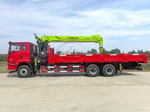 Camion grue de fret Shacman 10 roues 12T avec télécommande sans fil - Product Image 3