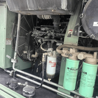 Anhängbarer Zweistufiger 720CFM 20bar Motor Sullair 720 Bergbau-Bohr-Diesel-Schraubenkompressor