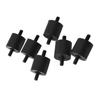 Supports anti-vibrations en caoutchouc silicone de qualité supérieure pour équipements électriques industriels, taille personnalisée, ISO9001