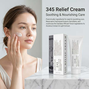 Produits de soin de la peau coréens de haute qualité 345 RELIEF CREAM Niacinamide pour crèmes éclaircissantes pour le visage Soins du visage - Product Image 1