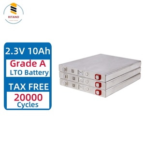 Tingkat tinggi Lithium Ion Titanate siklus dalam LTO Toshiba Scib 2.3V 10Ah 20Ah 70C isi ulang prismatis Lto EV paket baterai surya - Product Image 1