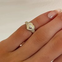 Bagues ajustables en forme de cœur pour femmes et filles, bijoux de mode pour fêtes et mariages, collection 2026