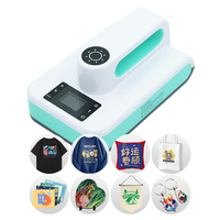 Presse à Chaleur Mini Sans Fil - Rechargeable pour Projets de Sublimation Nomades