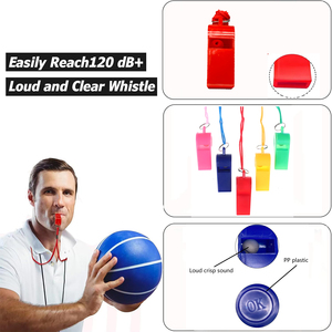 Chất Lượng Cao Thể Thao Giống Như Âm Thanh Lớn Còi Không Hạt Nhựa Còi Chuyên Nghiệp Bóng Đá Bóng Rổ Trọng tài Còi Thể Thao Ngoài Trời - Product Image 2