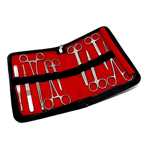 22 outils médicaux en acier inoxydable pour étudiants en médecine, aiguilles anatomiques, équipement expérimental, sondes, ciseaux, pinces, kits de dissection - Product Image 4