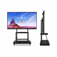 Tableau blanc interactif de 110 pouces 16:9 pour salles de réunion |   4K |   Écran tactile |   Style professionnel