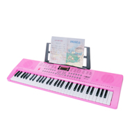 Hochwertiges Tragbares Leichtgewichtiges Elektronisches Keyboard mit Eingebautem Lautsprecher USB-Recorder Klavier-Synthesizer-Funktionen zum Verkauf