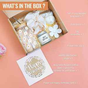 Nouveautés Coffret Cadeau Anniversaire Femme avec Tasse et Bougie Expédition Rapide Prêt à la Vente Coffrets Cadeaux Promotionnels Vente en Gros - Product Image 3