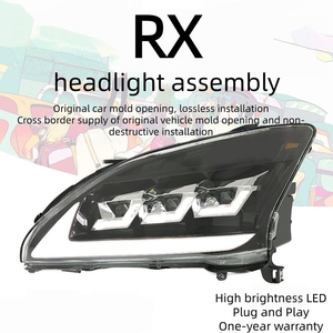 AURON Laser Dual Color 6000K 36W Front High Lumen LED Fog <b>Lights</b> for Lexus RX 2003-2008 12V New <b>Plug</b> & Play - Product Image 3