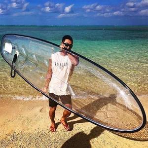 Planche à pagaie transparente en verre, <span class=keywords><strong>prix</strong></span> usine, SUP transparent, planche à pagaie en cristal pour la pêche en famille et les excursions - Product Image 6