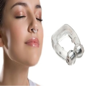 Produsen klip hidung anti-ngorok OEM Klip hidung silikon anti-ngorok magnetik Penghenti ngorok silikon lembut - Product Image 1