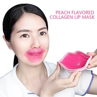 Masque Lèvres Hydratant et Repulpant au Collagène PDRN et Acide Hyaluronique, 20 pièces, Gel Nuit Végétalien, Marque Privée OEM, Logo Personnalisé