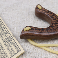 Slingshot en bois pour enfants, jouet nostalgique d'extérieur, loisirs et divertissement, artisanat en bois pour accessoires de jeu, vente en gros
