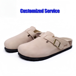 Zuecos de Diseño de Alta Calidad en Gamuza Genuina, Ligeros y Personalizados, Unisex, Tipo Mule, Pantuflas de Corcho y Cuero de Lujo para <span class=keywords><strong>Mujer</strong></span> - Product Image 5