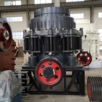 Concasseur à cône composé de marque Xinhai avec moteur à courant continu, roulement et engrenage pour l'exploitation minière, haute efficacité et durabilité, capacité de 40-350 t/h