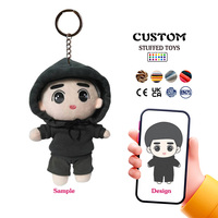 Porte-clés Panda en Peluche Super Doux Personnalisé Kinqee, Rembourré en Coton PP, Écologique, Taille Personnalisée OEM, Accessoire de Sac Unisexe