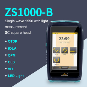 Mini OTDR portable <span class=keywords><strong>ZS1000</strong></span> SC, portée 80 km, utilisation FTTX, VFL, IOLA, OPM, OLS, équipement de fibre optique - Product Image 6