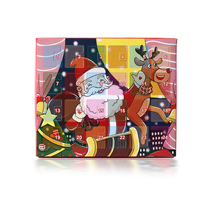 Bestseller 24-Tage Weihnachts-Adventskalender für Kinder 24 Charms DIY Exquisites Metall-Armband Halsketten-Set Anpassbares Weihnachtsset - Product Image 6