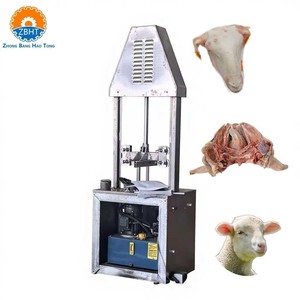 Machine automatique de découpe de têtes de moutons, scie à fendre les têtes de porcs, découpeuse de têtes de porcs et d'agneaux pour abattoirs de porcs et de moutons - Product Image 2