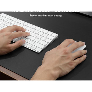 Tapis de bureau en similicuir, sous-couche 120 cm x 50 cm pour la protection du bureau d'ordinateur - Product Image 3