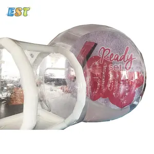christma décoration globe de neige Suppliers-Globe de neige gonflable de taille unique, décorations d'extérieur sur mesure pour noël