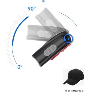 LED <b>Rechargeable</b> Headlamp 2000mAh <b>Motion</b> <b>Sensor</b> Adjustable Beam 50m Range Portable Hat Clip <b>Light</b> for Fishing Outdoor Use - Product Image 4