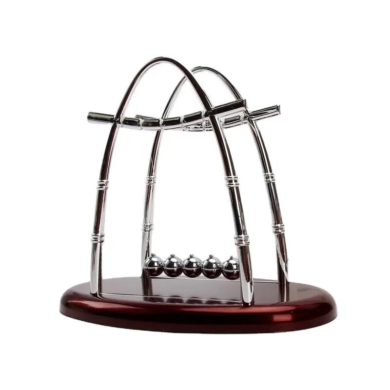 High Quality Physics Science Pendulum Toy Newton Cradle Balance Steel Balls