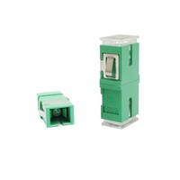 Adaptador de Fibra Óptica SC/APC SM SX