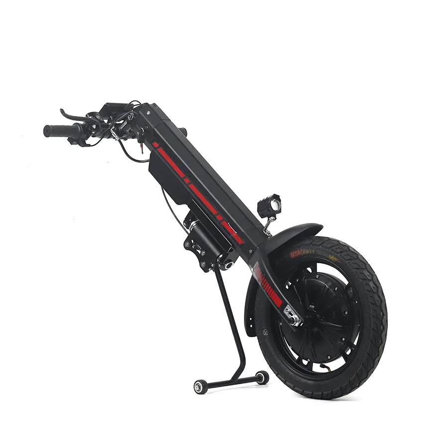 MIJO MT04 Federung elektrischer Rollstuhl-Handfahrradzubehör für Rollstuhl Handrad hohes Drehmoment Rollstuhl-Power-Handrad