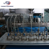 Mesin Pengisi Roti Otomatis Bahan Stainless Steel SUS304, Pengaturan Dosis Presisi untuk Krim, Selai, Cokelat, dan Pengolahan Isian Makanan Panggang