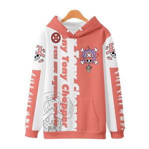 Venta al por Mayor, Sudadera con Capucha de Anime de Personajes de Dibujos Animados de Luffy, Zoro, Chopper, Boa y Nami, para Mujeres, Hombres y Niños - Product Image 6