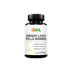 Pastillas para Adelgazar al por Mayor para Mujeres con Extracto de Té Verde y Cetonas de Frambuesa, Promueve el Metabolismo Natural, Cápsulas Adelgazantes - Product Image 1
