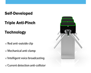 ACS tự động bán tự động Tripod cổng turnstile với <span class=keywords><strong>QR</strong></span> mã <span class=keywords><strong>Scanner</strong></span> cho phòng tập thể dục kiểm soát truy cập - Product Image 3