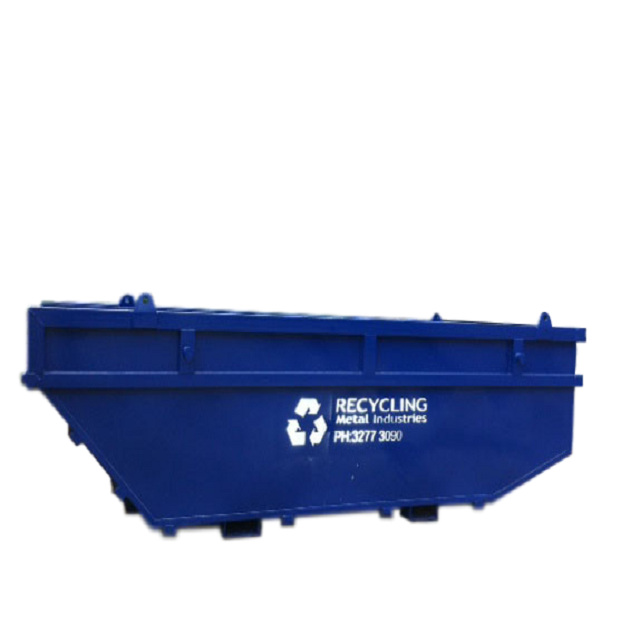 9 M3skip Bins Mobile Garbage Containers Steel Scrap Bins in High Quality