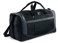 Sac de nuit en polyester rouge à la mode avec fermeture à glissière disponible en différentes couleurs