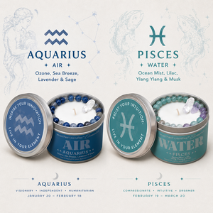<span class=keywords><strong>Bougie</strong></span> Astrologique Personnalisée avec Logo, <span class=keywords><strong>Bougie</strong></span> Énergétique en Cristal, <span class=keywords><strong>Bougie</strong></span> en Cire de Soja dans une Boîte Métallique pour Cadeau d'Anniversaire - Product Image 6