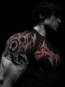 XIANGYU 2025 Kaos Gym Kompresi Grosir Baru Kaos Pria Streetwear Pakaian Pria Pemasok Grosir Berkualitas Tinggi - Product Image 3