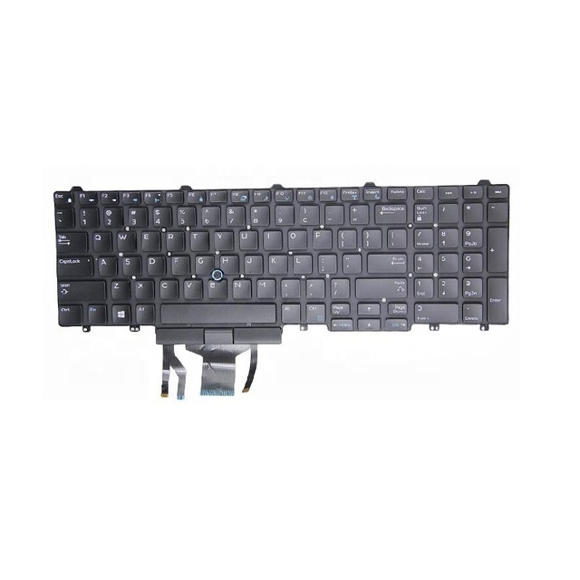 UK US Laptop Keyboards for Dell Latitude E5550 E5570 E5580 E5590 E5591 7710 Notebook Internal Keyboard E5550 Laptop Keyboard