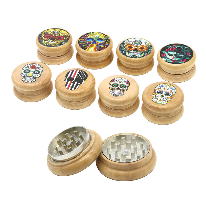 Wooden Spice Tobacco Crusher