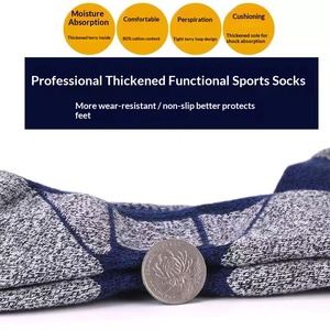 Chaussettes d'extérieur épaisses en tricot pour hommes, transfrontalières, avec semelle en tissu éponge, anti-frottement, absorbantes et respirantes, pour l'alpinisme et le <span class=keywords><strong>ski</strong></span> - Product Image 2