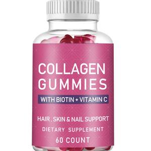 <span class=keywords><strong>Gummies</strong></span> de Collagène Beauté 60 Comprimés 120g Collagène Biotine Vitamine C Exportation Transfrontalière de Chine Continentale - Product Image 4