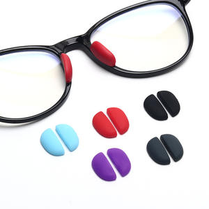 Coussinets de nez en silicone antidérapants Keyou pour lunettes d'enfants, type à clipser en une seule pièce, pour pièces de rechange de lunettes pour enfants - Product Image 4