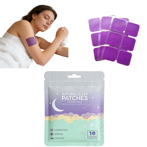 Uykusuzluk Giderici Tamamen Doğal Lavanta İçeren Uyku Bantları Hipoalerjenik Lateks İçermez ve Nefes Alabilir Güçlü Yapışma Özelliğiyle Derin Uyku İçin - Product Image 1