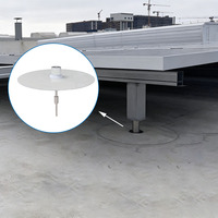PENNROOF PENNSOLE-C Console en alliage d'aluminium pour béton, soudage laser pour étanchéité, accessoires de toiture personnalisables 1,2 mm